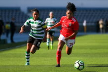 Sporting vence Benfica no primeiro dérbi de futebol feminino de sempre