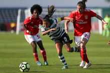 Sporting vence Benfica no primeiro dérbi de futebol feminino de sempre