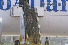 Militares regressam a Portugal após missão de resgate em Moçambique