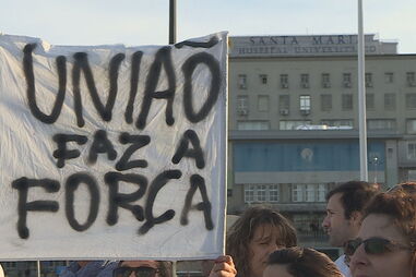 Marcha Branca juntou milhares de enfermeiros em Lisboa 