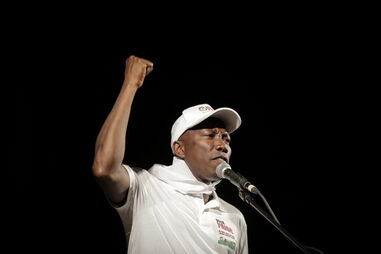 Domingos Simões Pereira, líder do PAIGC, da Guiné-Bissau