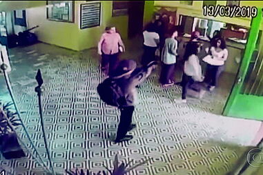 Vídeo mostra ataque 