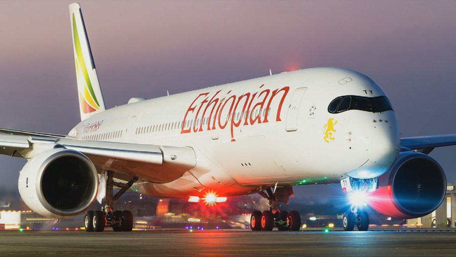 avião,  Ethiopian Airlines