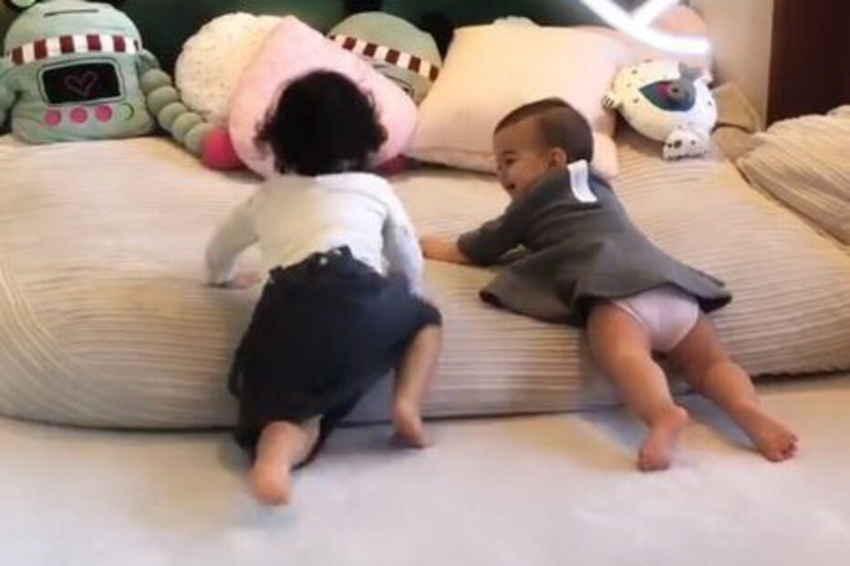 Filha de Cristiano Ronaldo e Georgina já dá os primeiros passos