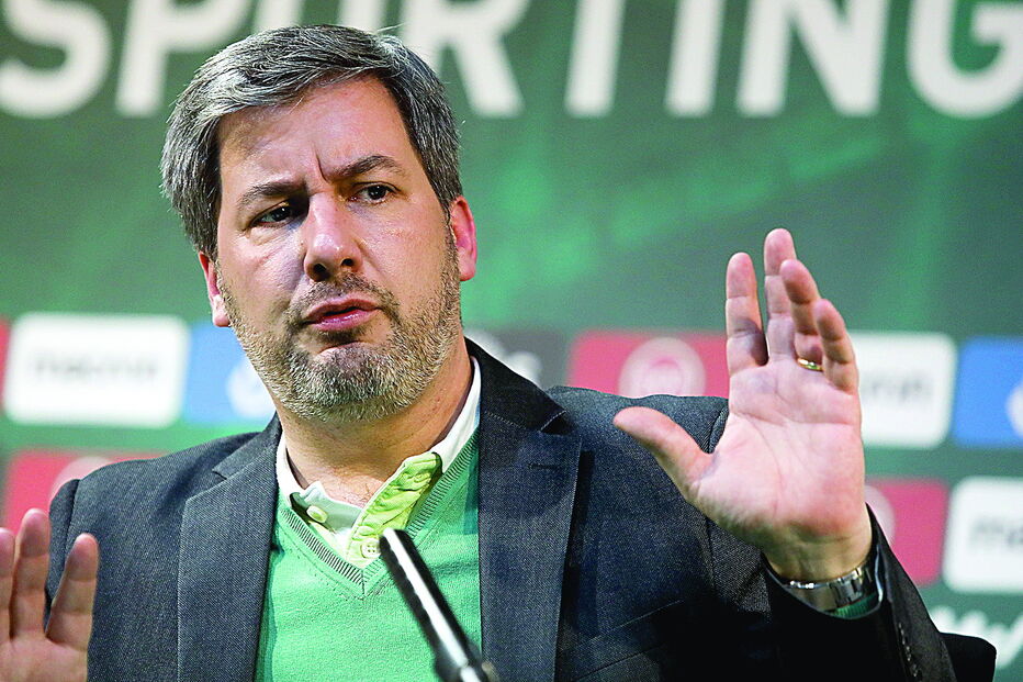 Bruno de Carvalho nos tempos em que presidia ao Sporting