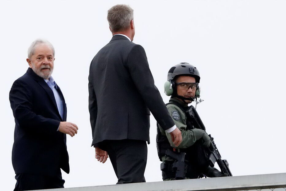 Lula da Silva foi ao funeral do neto