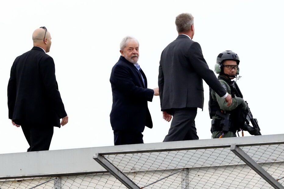 Lula da Silva foi ao funeral do neto