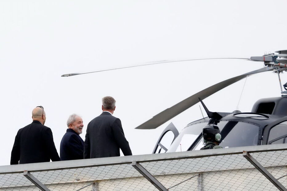 Lula da Silva foi ao funeral do neto