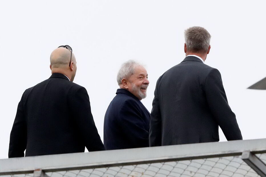 Lula da Silva foi ao funeral do neto