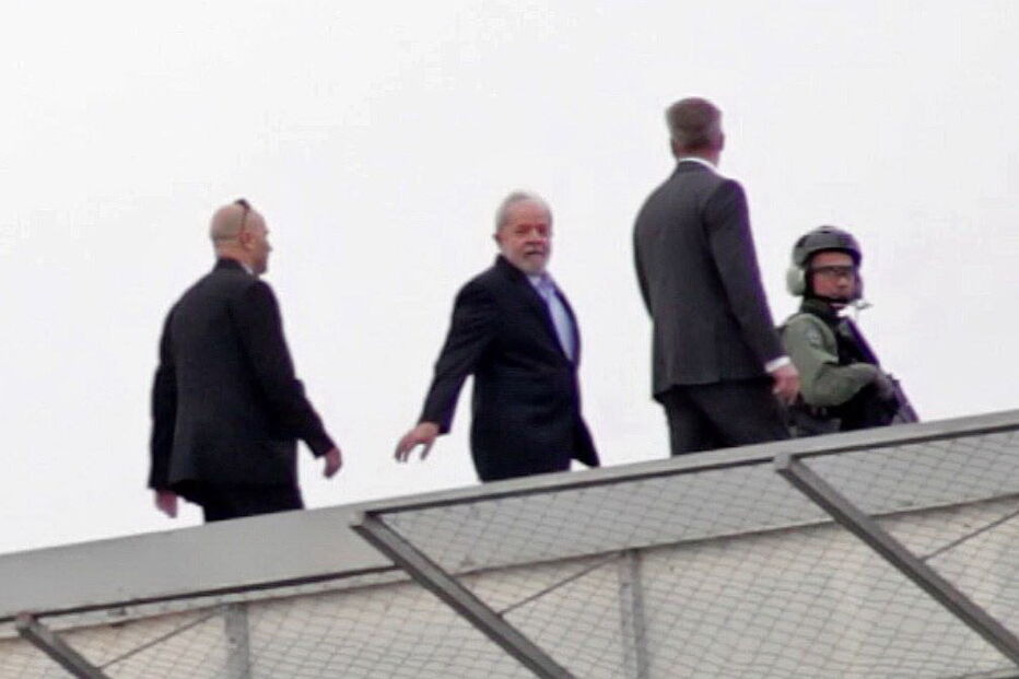 Lula da Silva foi ao funeral do neto