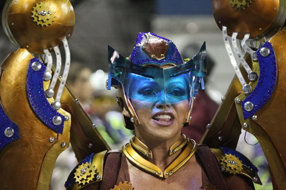 Desfile das escolas de samba de São Paulo