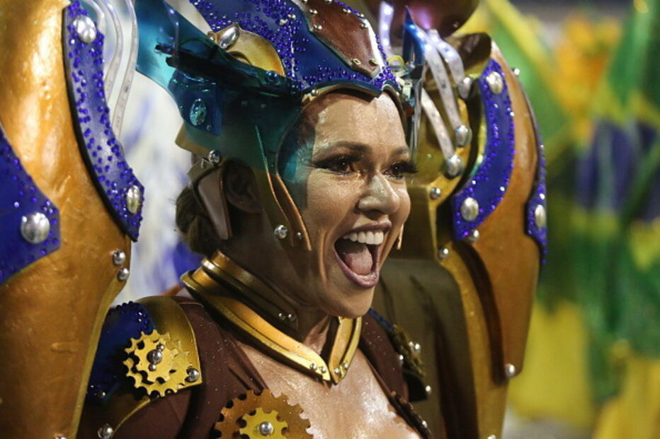 Desfile das escolas de samba de São Paulo