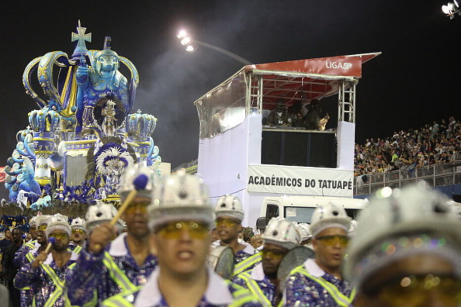 Desfile das escolas de samba de São Paulo