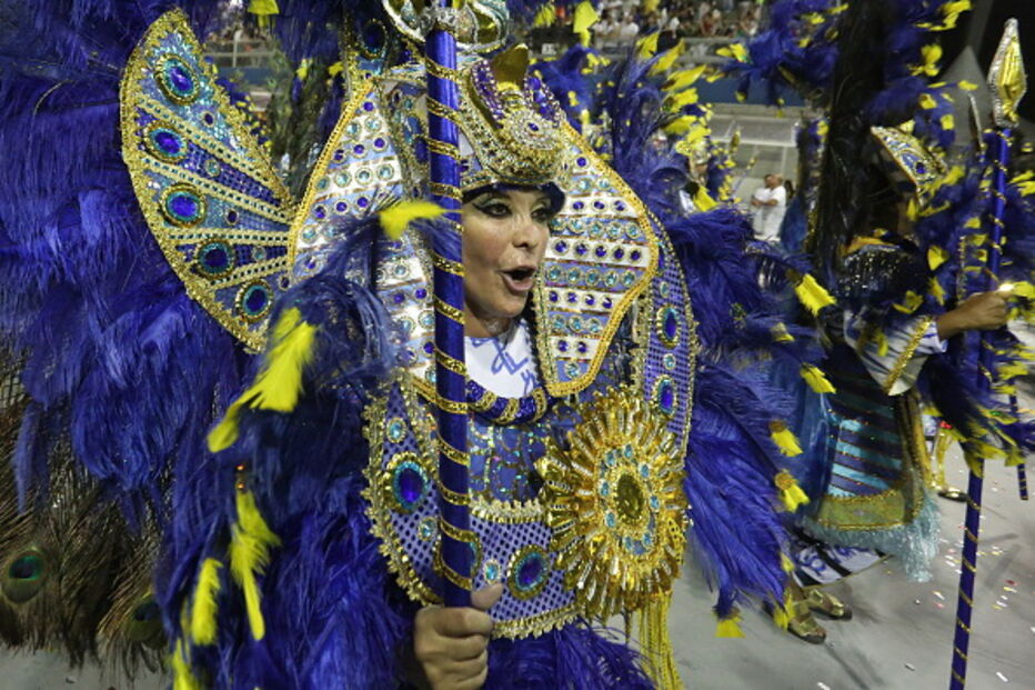 Desfile das escolas de samba de São Paulo