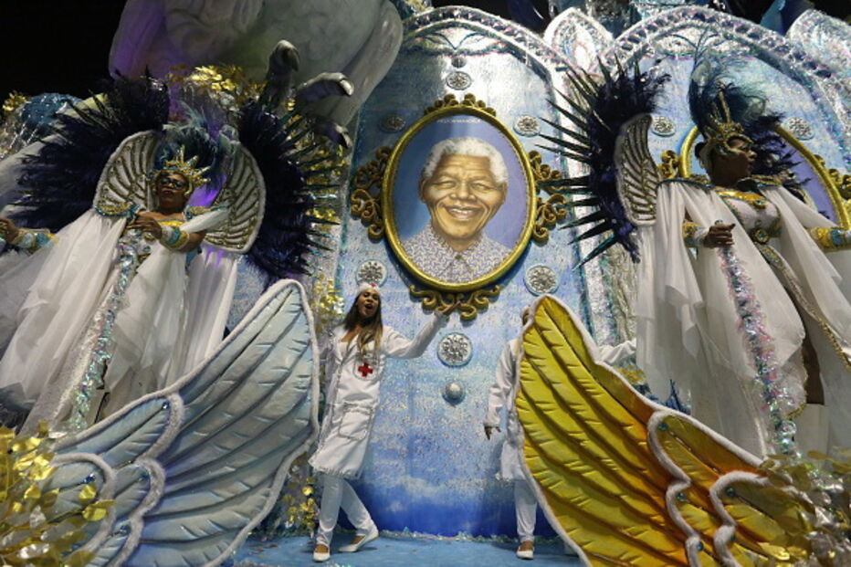 Desfile das escolas de samba de São Paulo