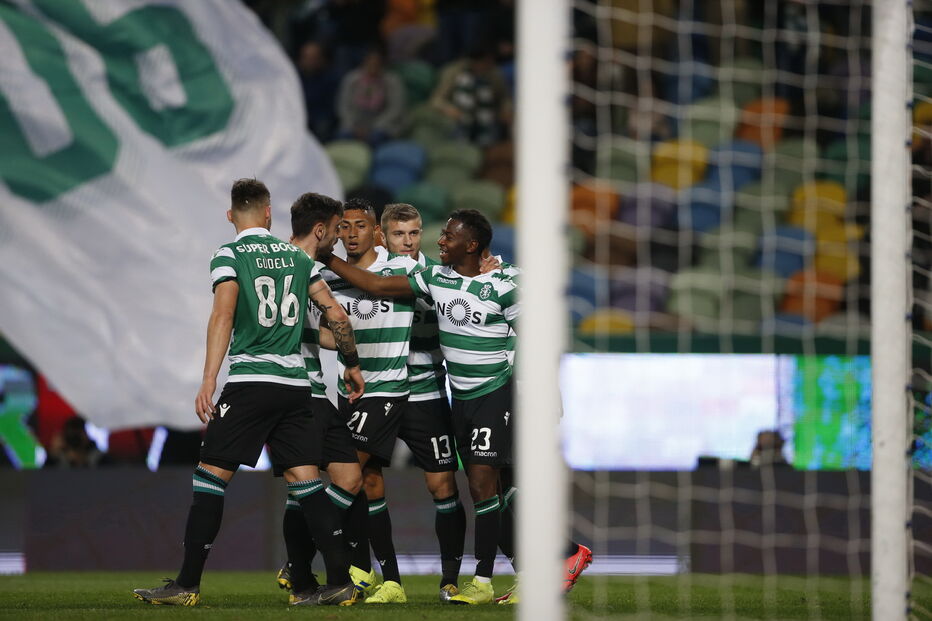 Jogo entre Sporting e Portimonense em Alvalade	