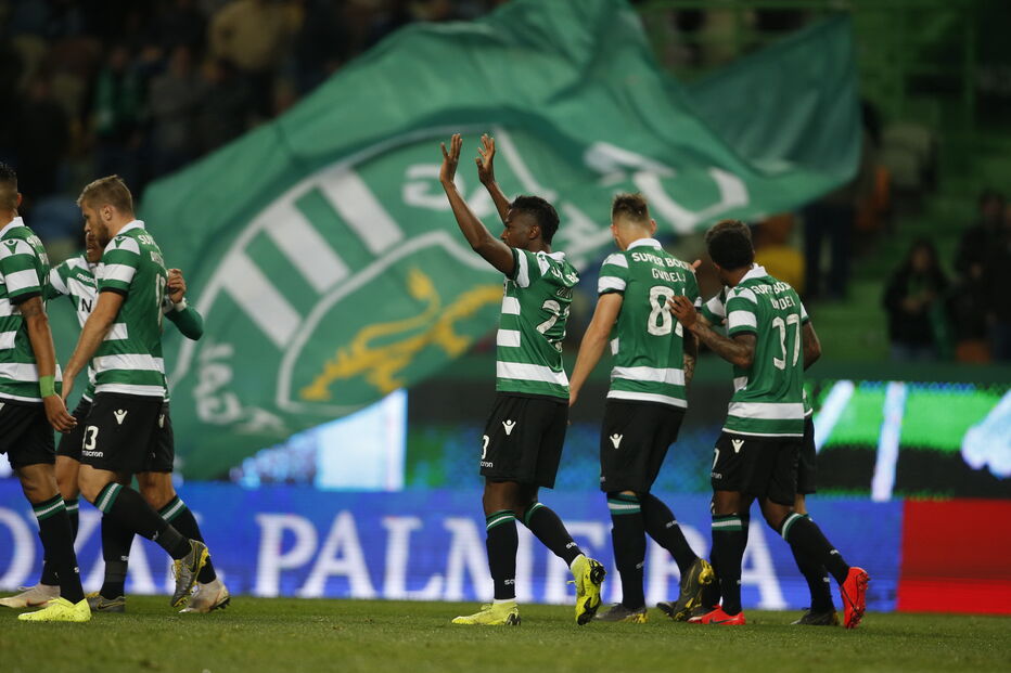 Jogo entre Sporting e Portimonense em Alvalade	