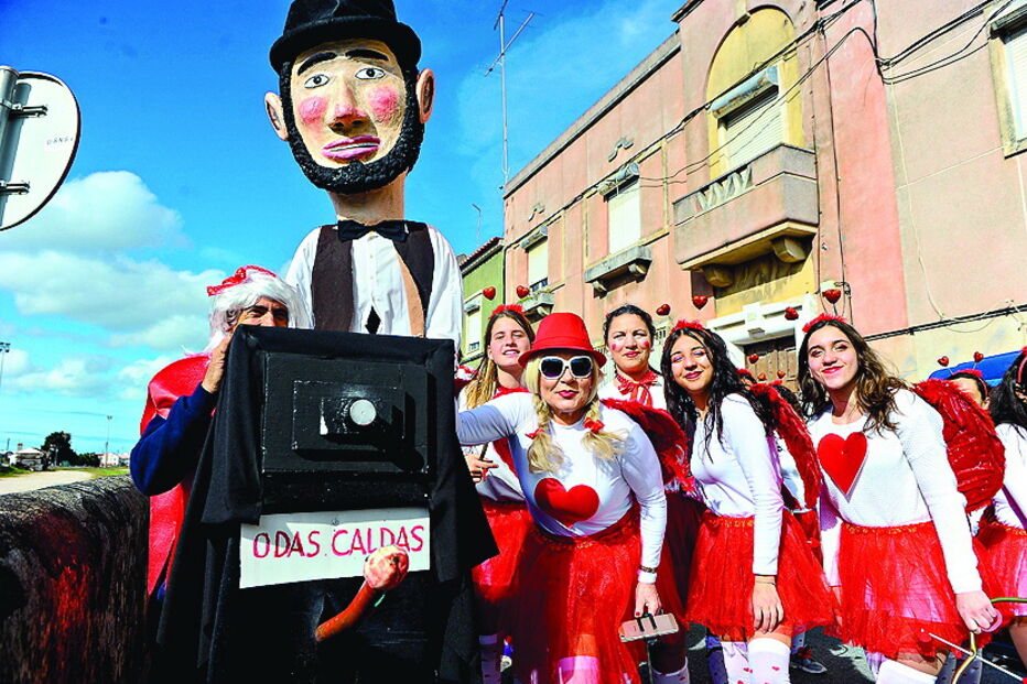 Zé Povinho e Maria Paciência voltaram a ser os protagonistas nas Caldas