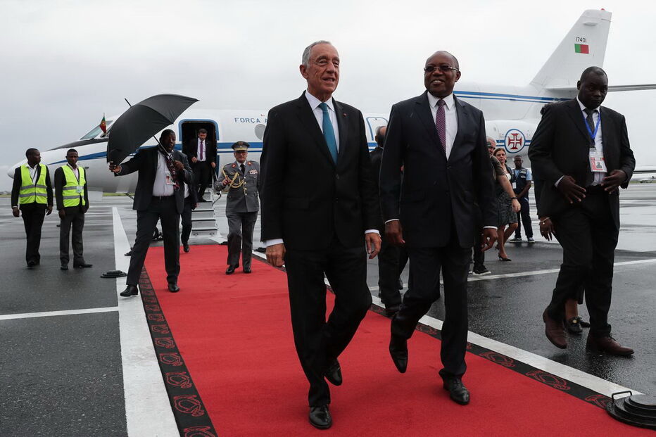 Marcelo Rebelo de Sousa visita Angola