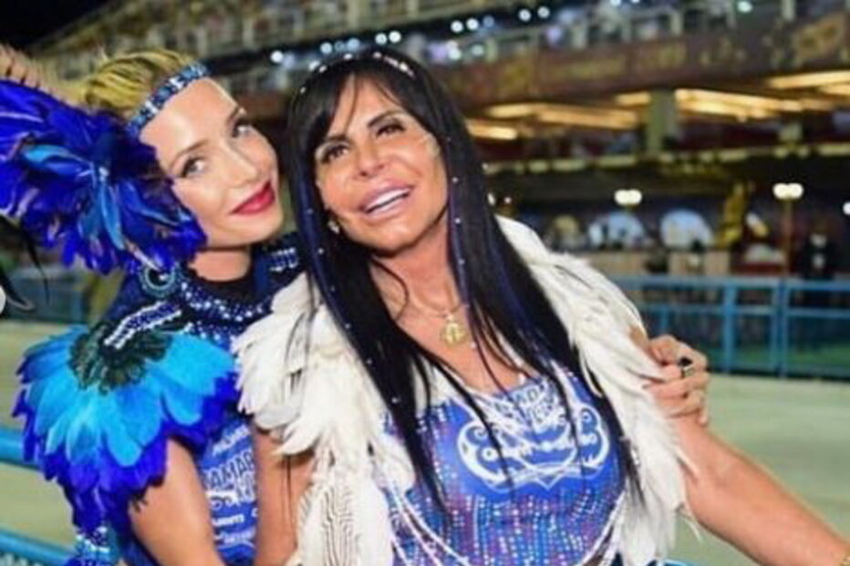 Luciana Abreu brilha no Carnaval brasileiro