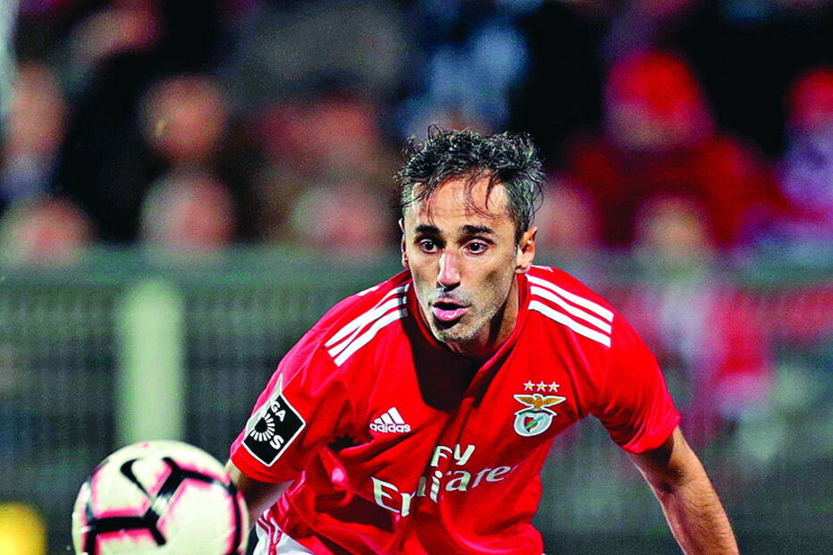 Jonas não é titular desde 23 de dezembro (jogo com o Sp. Braga)