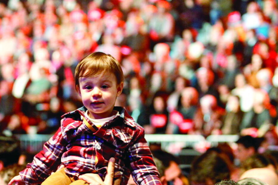Bebés são reis na grande festa da vida