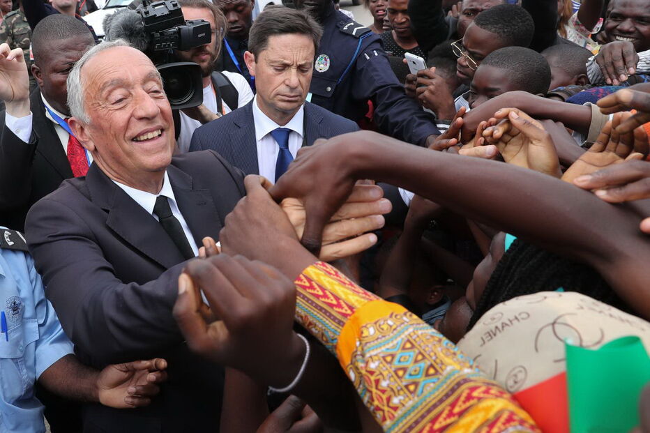 Marcelo Rebelo de Sousa em Angola