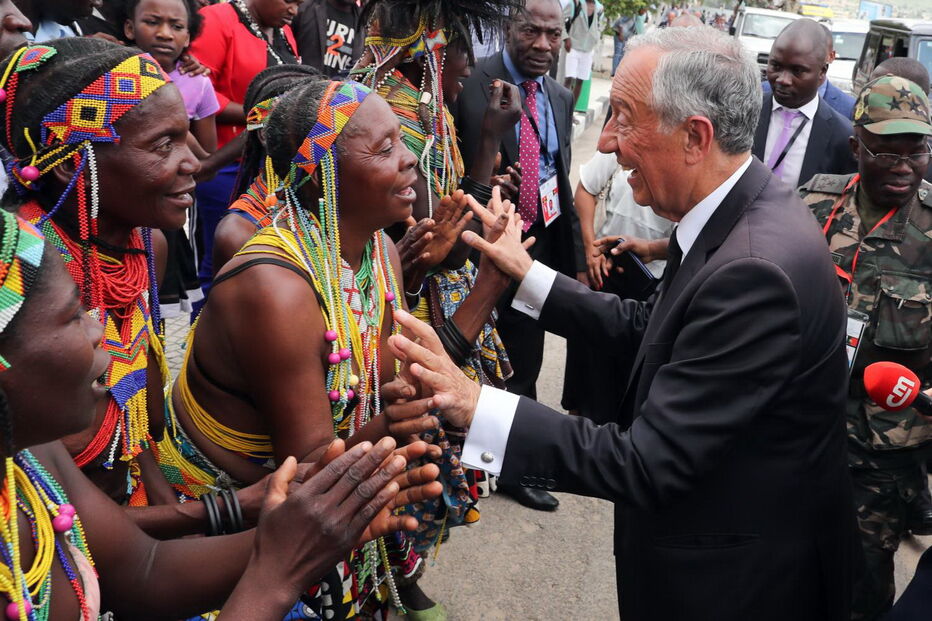 Marcelo Rebelo de Sousa em Angola