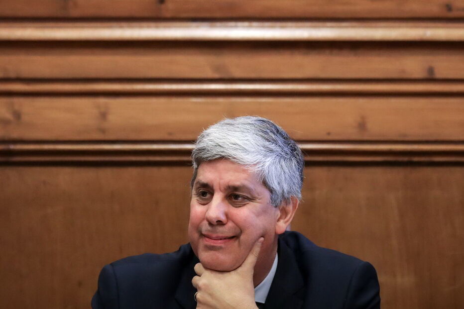 Mário Centeno no Parlamento