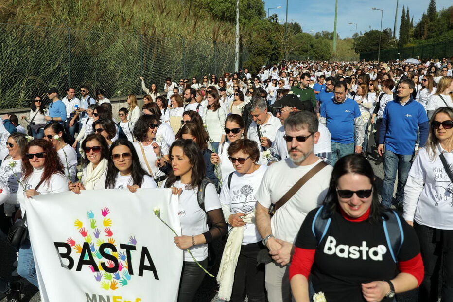 Enfermeiros fazem marcha de protesto em Lisboa