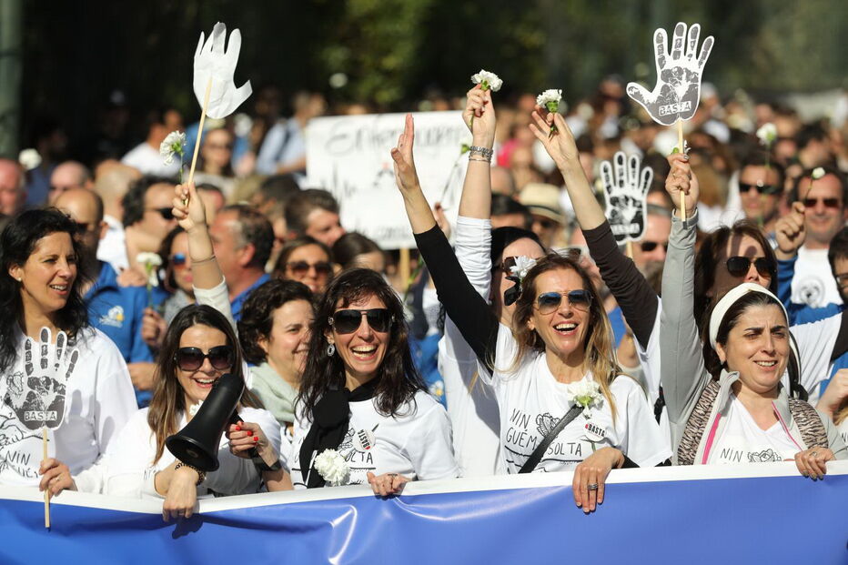 Enfermeiros fazem marcha de protesto em Lisboa
