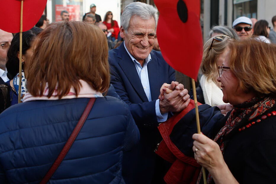 Manifestação contra a violência doméstica