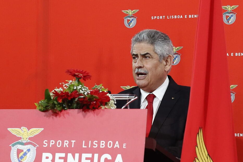 Luís Filipe Vieira, presidente do Benfica