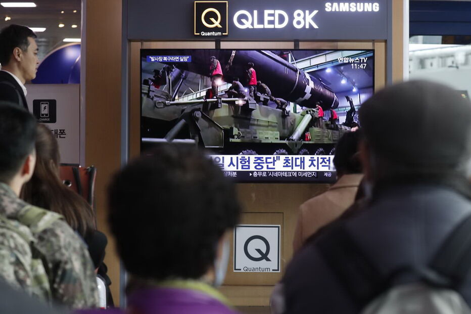 Televisões da Coreia do Sul alertam para possível novo lançamento de mísseis na Coreia do Norte