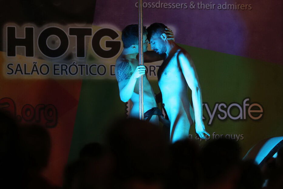 Espetáculo do salão erótico Eros Porto de 2019