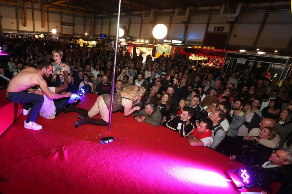 Espetáculo do salão erótico Eros Porto de 2019
