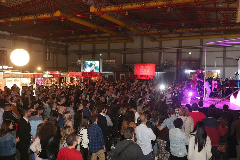 Espetáculo do salão erótico Eros Porto de 2019