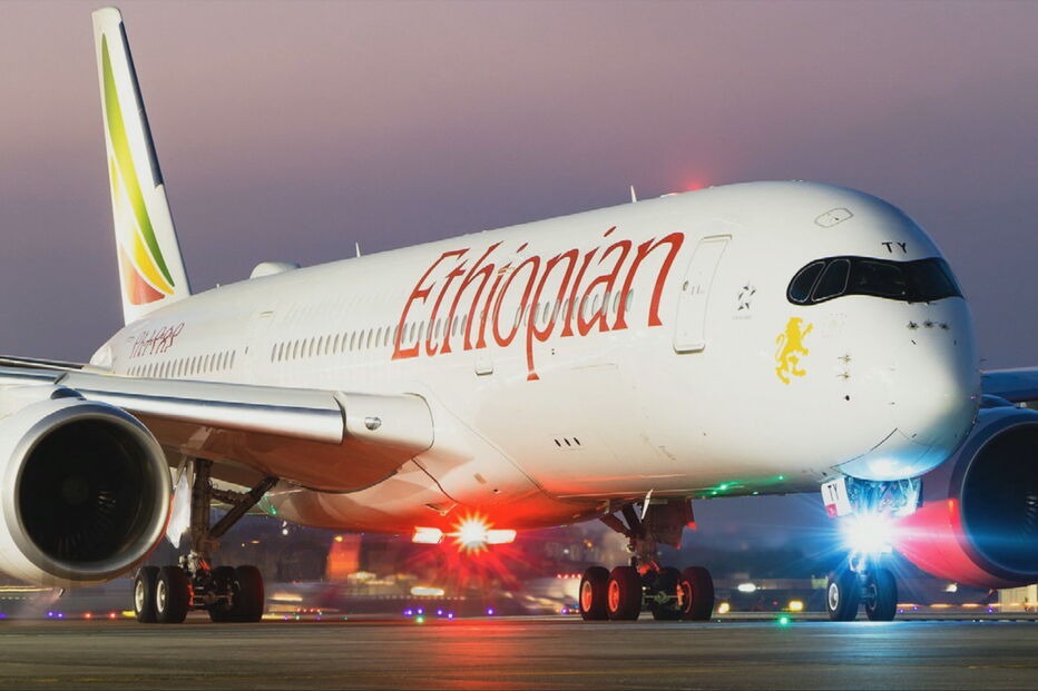 avião, Ethiopian Airlines