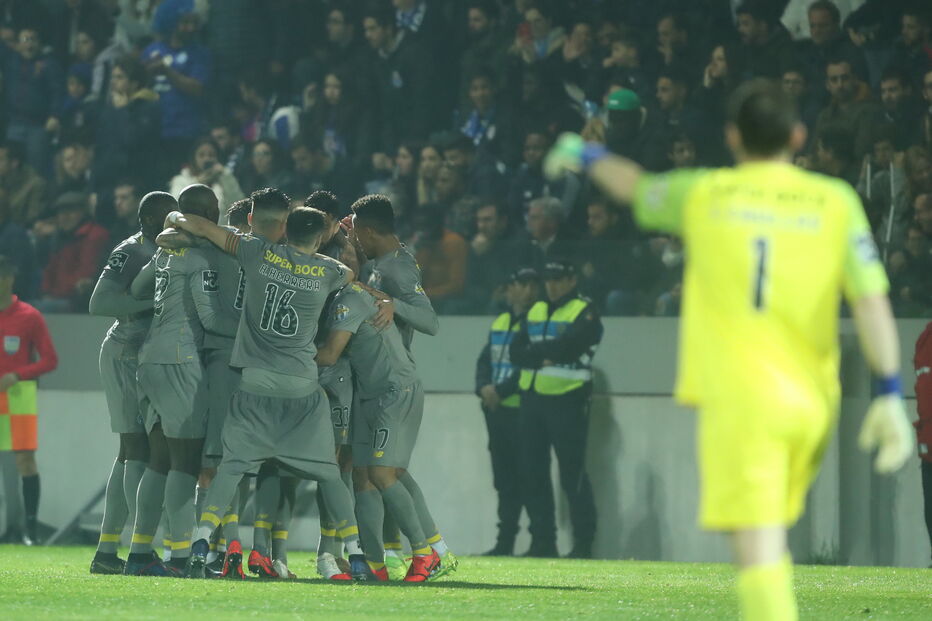  As melhores imagens do jogo entre Feirense e FC Porto