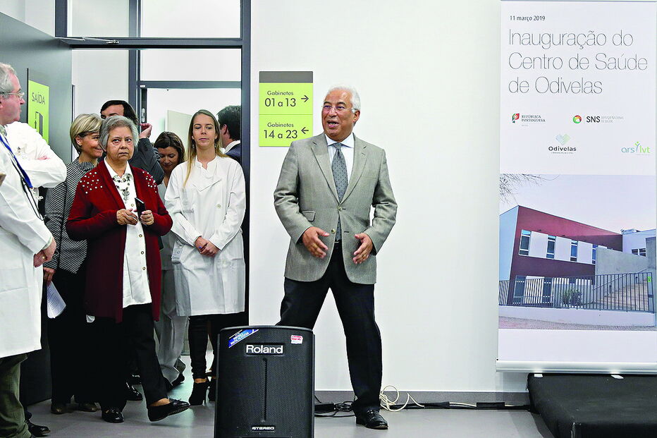 Primeiro-ministro, António Costa, esteve presente na inauguração do Centro de Saúde de Odivelas