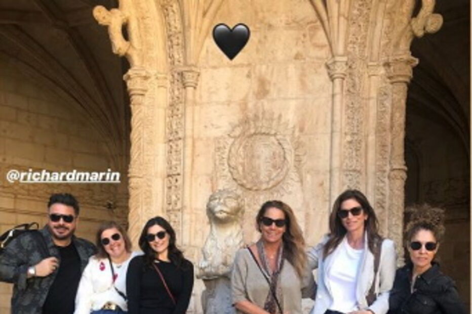 Cindy Crawford em Lisboa