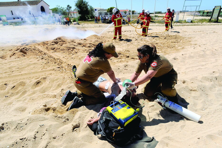 Socorrista da Cruz Vermelha é a única assistência médica permanente para os moradores da ilha da Culatra 