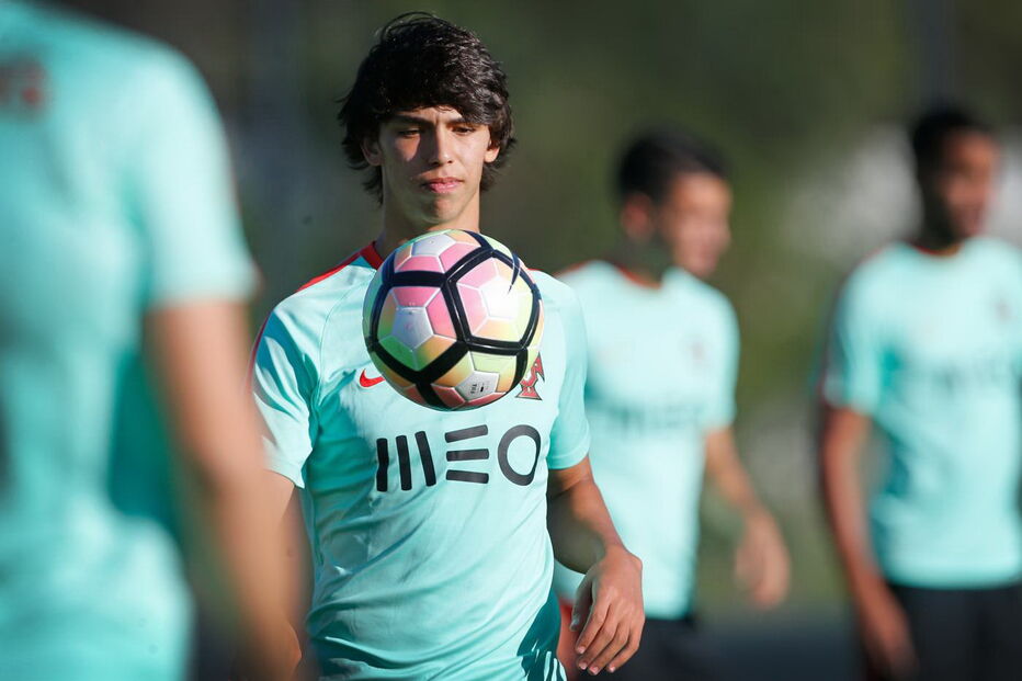 João Félix ao serviço da Seleção de Sub21