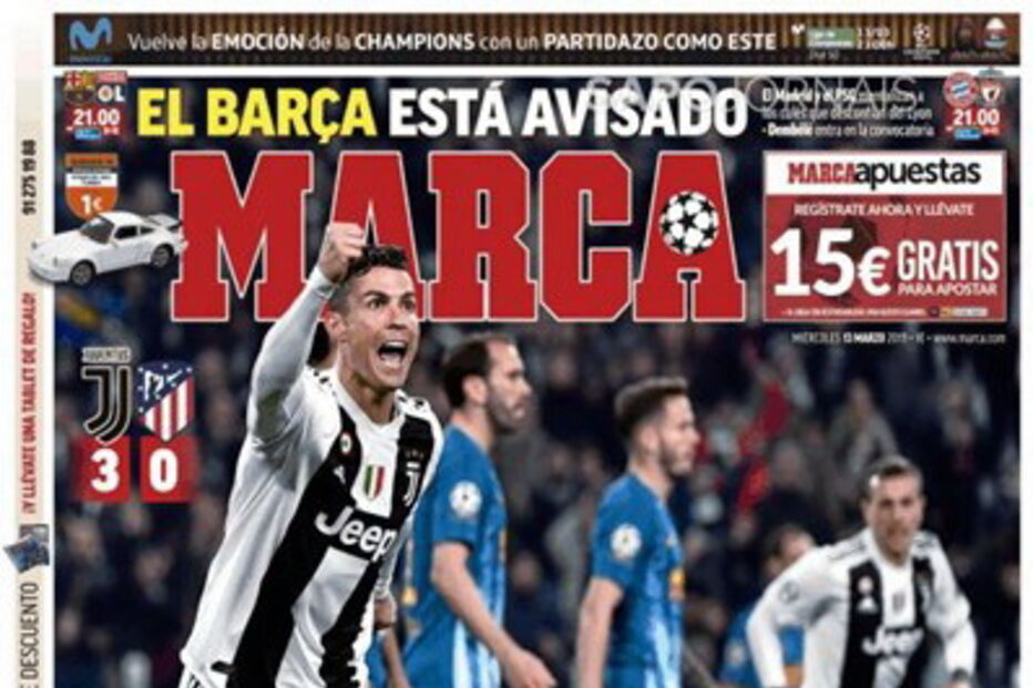 A Marca diz que Ronaldo 