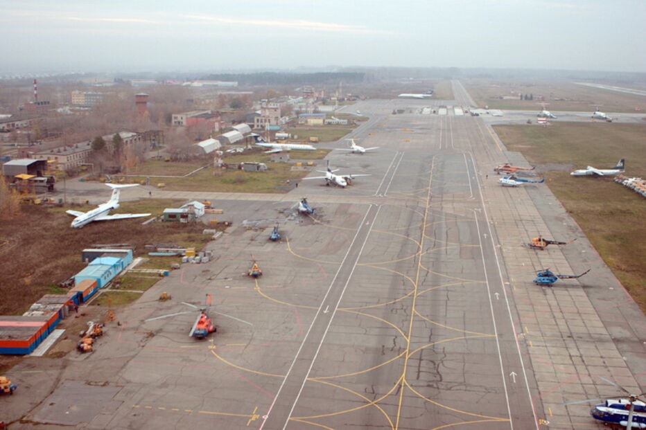 Aeroporto de Syktyvkar, na Rússia