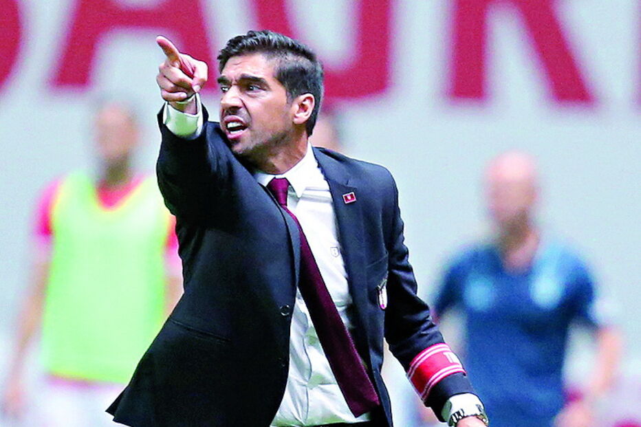 Abel Ferreira é o treinador da equipa do Sp. Braga 
