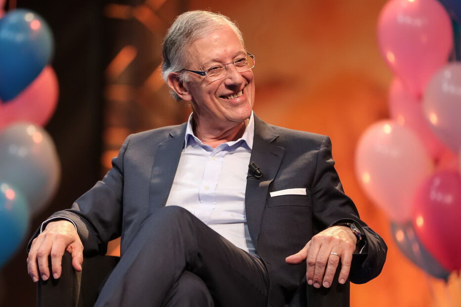 O presidente da Câmara de Viseu, Almeida Henriques, na gala 'Viva a Vida' em Viseu