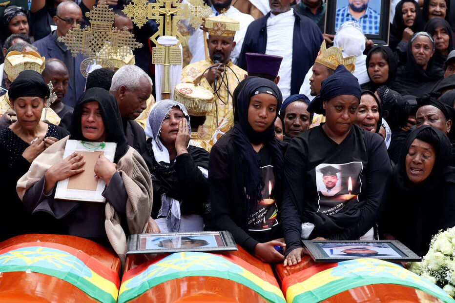 Etiópia celebrou funeral simbólico das vítimas da queda do Boeing 737 Max 8