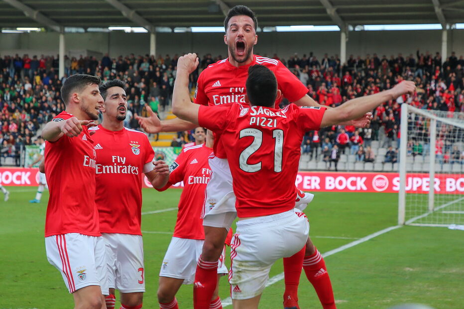 Jogo entre Benfica e Moreirense para a Primeira Liga	