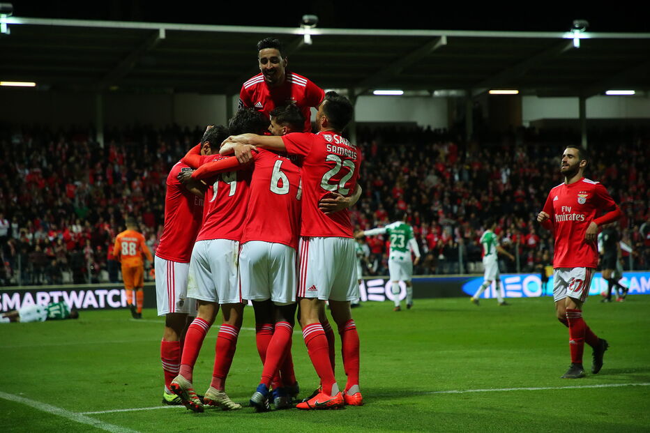 Jogo entre Benfica e Moreirense para a Primeira Liga	